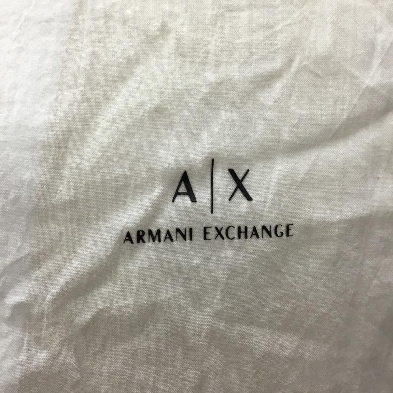 アルマーニエクスチェンジ A/X ARMANIEXCHANGE シャツ、ブラウス 半袖 半袖シャツ カジュアルシャツ カラーシャツ L ロゴ、文字 白 / ホワイト / レディース USED 古着 中古 10106581