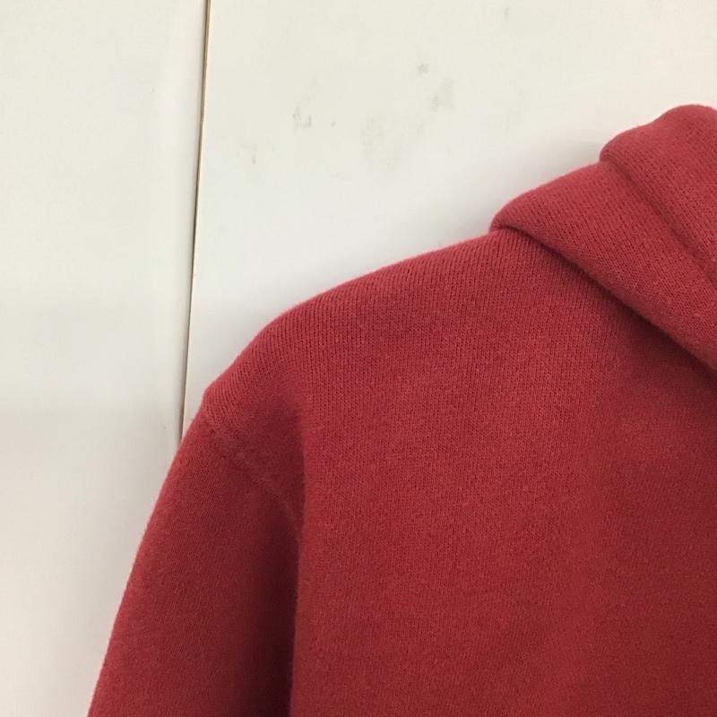 ステューシー STUSSY パーカー 長袖 L ロゴ、文字 えんじ / ワインレッド / メンズ USED 古着 中古 10131057