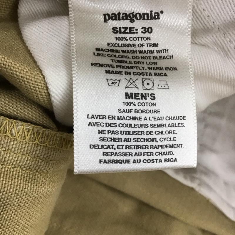 パタゴニア patagonia パンツ ショートパンツ ハーフ 30インチ 無地 ベージュ / ベージュ / メンズ USED 古着 中古 10112124