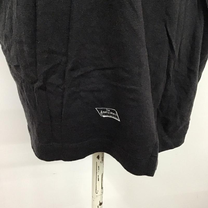 アメリカーナ AMERICANA Tシャツ 半袖 プリント チャコールグレー / チャコールグレー / レディース USED 古着 中古 10114346