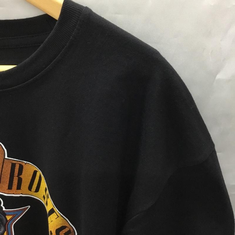 古着 USED Tシャツ 半袖 半袖カットソー プリントTシャツ クルーネックカットソー バンドTシャツ XL プリント 黒 / ブラック / メンズ USED 古着 中古 10106922