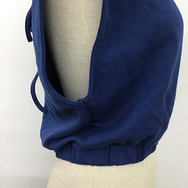 ザラ ZARA タンクトップ タンクトップ タンクトップ ノースリーブカットソー M 無地 青 / ブルー / レディース USED 古着 中古 10115978