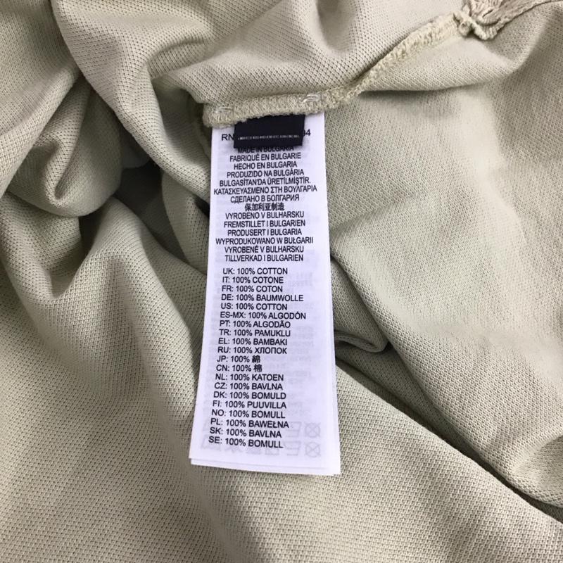 ディーゼル DIESEL ポロシャツ 半袖 XXL 無地 ベージュ / ベージュ / メンズ USED 古着 中古 10134829
