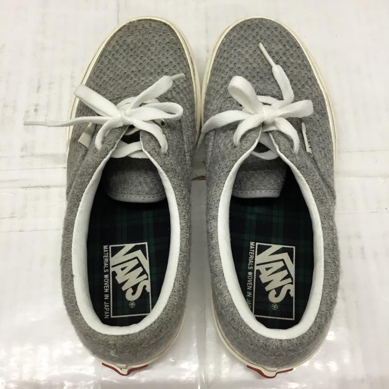 バンズ VANS スニーカー スニーカー V95KANOKO KNIT 鹿の子編み 22.5cm 22.5cm 無地 灰 / グレー / X 白 / ホワイト / レディース USED 古着 中古 10107625