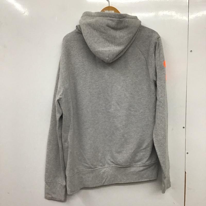 ポロラルフローレン POLO RALPH LAUREN パーカー 長袖 長袖パーカー プルオーバーパーカー スウェット L ロゴ、文字 灰 / グレー / メンズ USED 古着 中古 10137741