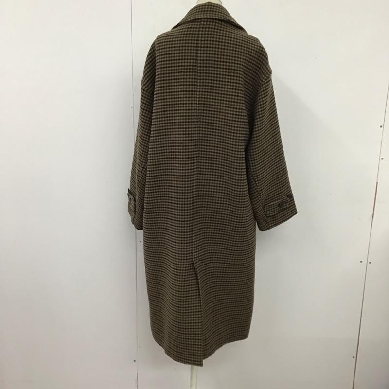 ニコアンド niko and... コート コート一般 s206tk11sm ステンカラーコート 3 チェック マルチカラー / マルチカラー / レディース USED 古着 中古 10119777