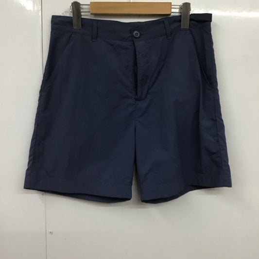 アディダス adidas パンツ ショートパンツ ショートパンツ ハーフパンツ カジュアルパンツ ロゴ、文字 紺 / ネイビー /  メンズ USED 古着 中古 10123688