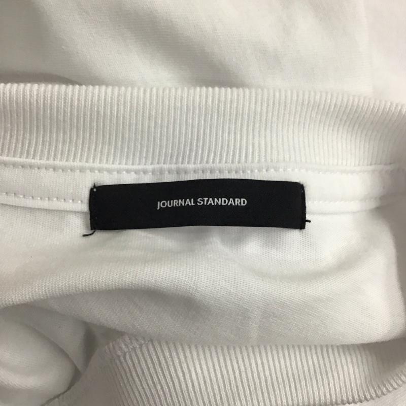 ジャーナルスタンダード JOURNAL STANDARD Tシャツ 半袖 24-070-400-9150-2-0 センテンスロゴTシャツ ロゴ、文字 白 / ホワイト / レディース USED 古着 中古 10115082