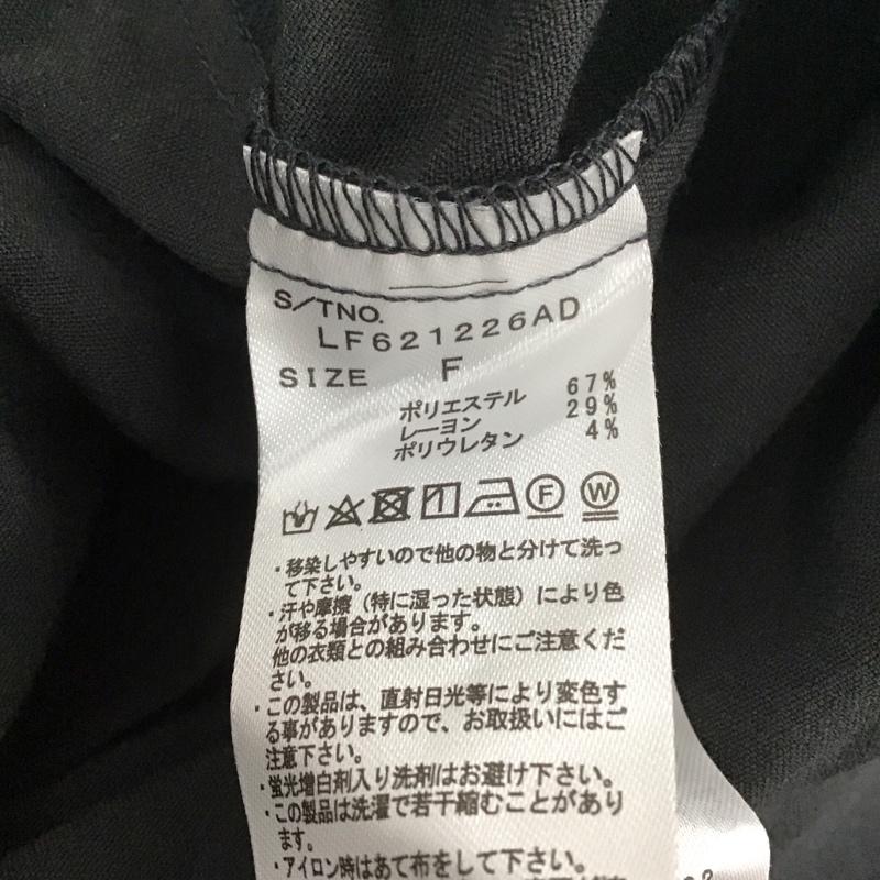 ローリーズファーム LOWRYS FARM シャツ、ブラウス 長袖 LF621226AD ダブルポケット FREE 無地 チャコールグレー / チャコールグレー / レディース USED 古着 中古 10107502