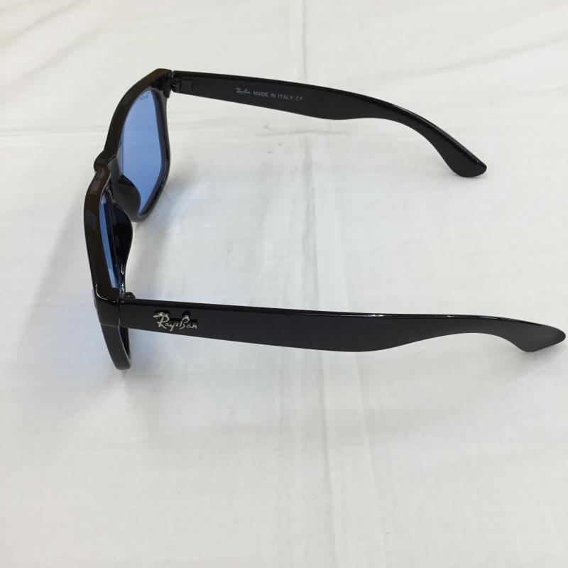 レイバン Ray-Ban めがね・サングラス サングラス RB2140 ロゴ、文字 黒 / ブラック / X 青 / ブルー / メンズ USED 古着 中古 10136316