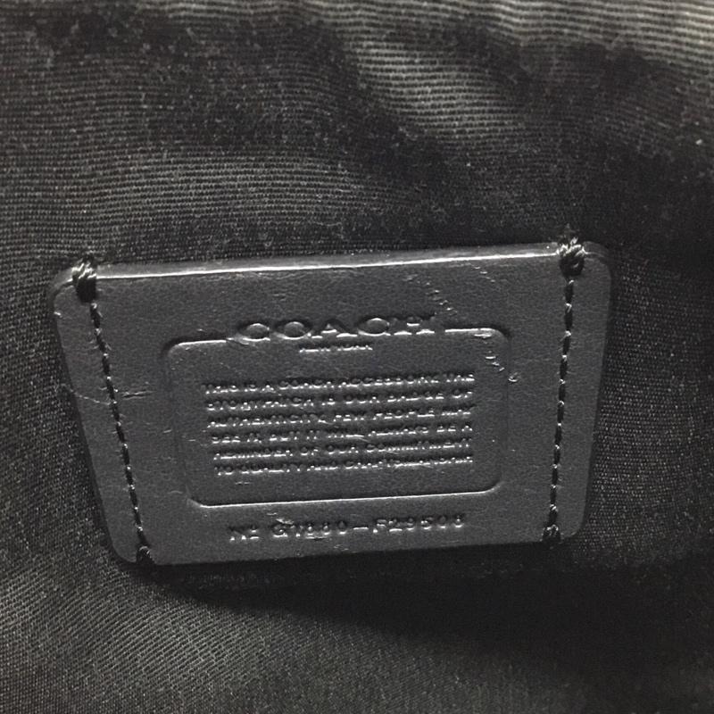 コーチ COACH セカンドバッグ セカンドバッグ F29508 クラッチバッグ シグネチャー 総柄 ダークブラウン / ダークブラウン / X 黒 / ブラック / メンズ USED 古着 中古 10118916