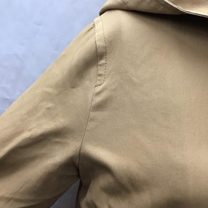 トラディショナルウェザーウェア Traditional Weatherwear ジャケット、上着 ジャケット、ブレザー ロングジャケット フード付きジャケット ロングコート カジュアルジャケット 34 無地 ベージュ / ベージュ / レディース USED 古着 中古 10114853