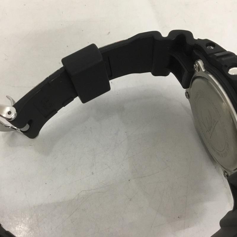 ジーショック G-SHOCK 腕時計 デジタル DW-5600KH Kelvin Hoefler Powell Peralta トリプルコラボレーション ロゴ、文字 黒 / ブラック / X 赤 / レッド / メンズ USED 古着 中古 10140618