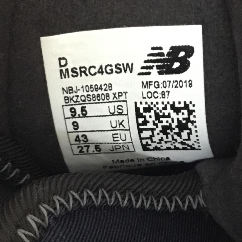 ニューバランス New Balance アウトドアシューズ アウトドアシューズ MSRC4GSW New Balance Extreme Spec R_C4 Mid Snow Peak Black スノーピーク 27.5cm ロゴ、文字 黒 / ブラック / X 青 / ブルー / メンズ USED 古着 中古 10134722