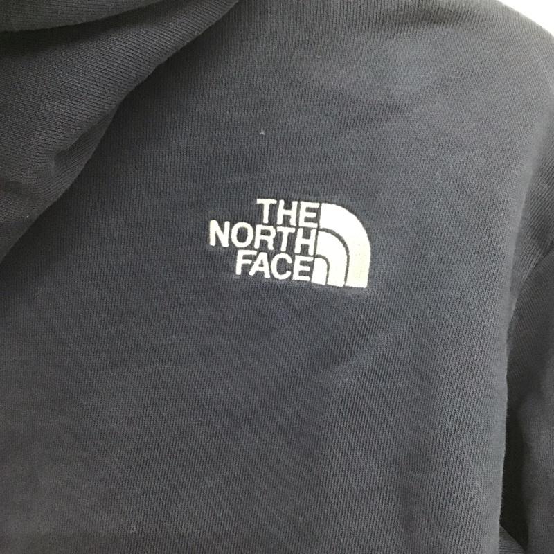 ザノースフェイス THE NORTH FACE パーカー 長袖 nm5pn90d コットンベーシックフーディ プルオーバーパーカー M ロゴ、文字 紺 / ネイビー / メンズ USED 古着 中古 10131389