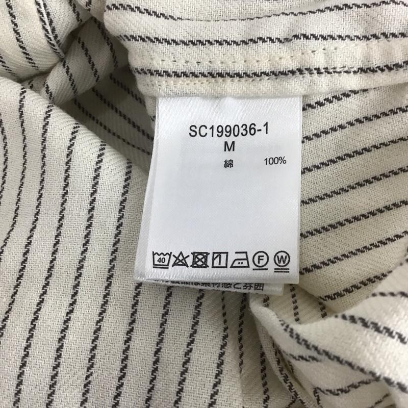 スタディオクリップ studio CLIP シャツ、ブラウス 長袖 M ストライプ マルチカラー / マルチカラー / レディース USED 古着 中古 10139464