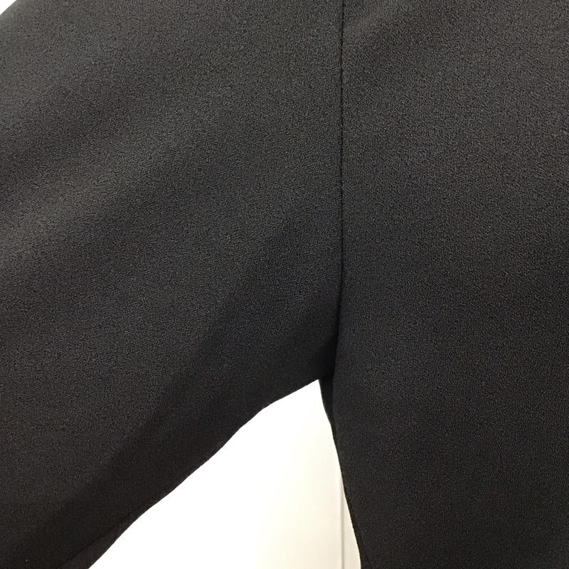 ザラウーマン ZARA WOMAN カットソー 長袖 8171 709 800 フレアスリーブ XS 無地 黒 / ブラック /  レディース USED 古着 中古 10113474