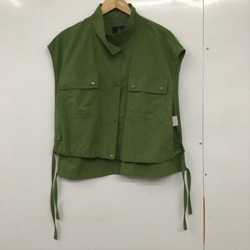 ダブルクローゼット w closet ベスト ベスト FREE 無地 カーキ / カーキ / レディース USED 古着 中古 10133138