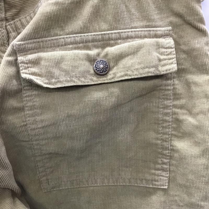 サンライトビリーバー SUNLIGHT BELIEVER パンツ ショートパンツ ショートパンツ ハーフパンツ カジュアルパンツ コーデュロイパンツ 30インチ 無地 ベージュ / ベージュ /  メンズ USED 古着 中古 10121637