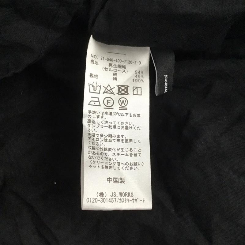 ジャーナルスタンダード JOURNAL STANDARD ワンピース ロングスカート 21-040-400-7120-2-0 七分袖 フレア 総柄 黒 / ブラック / X 緑 / グリーン / レディース USED 古着 中古 10146496