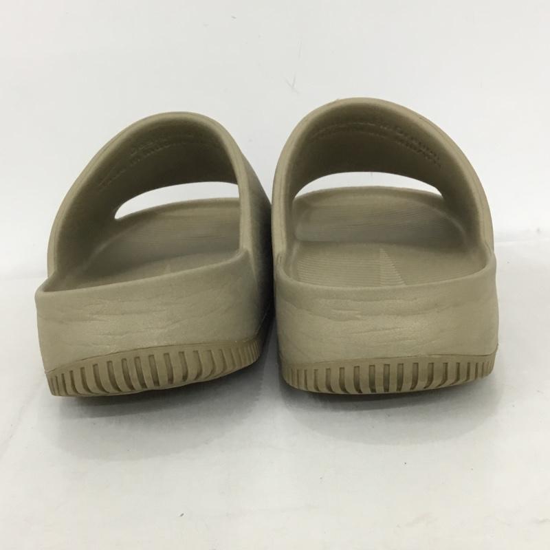 ナイキ NIKE サンダル サンダル FD4116 004 CALM SLIDE 箱有 ワンポイント ベージュ / ベージュ / メンズ USED 古着 中古 10133909
