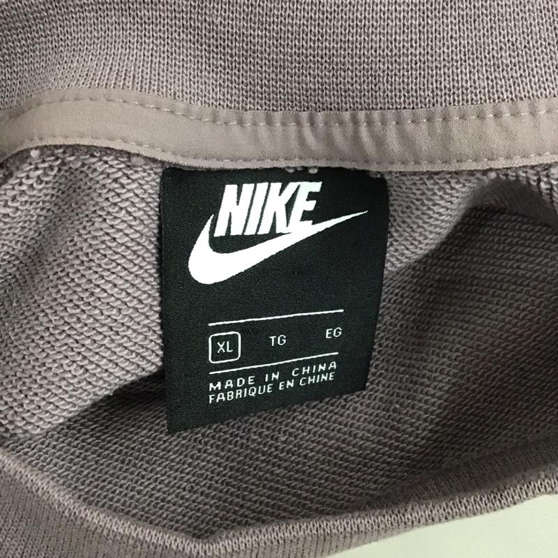 ナイキ NIKE トレーナー 長袖 CZ8891-531 ラグランスリーブ スウェット Swoosh XL ロゴ、文字 紫 / パープル / レディース USED 古着 中古 10107971