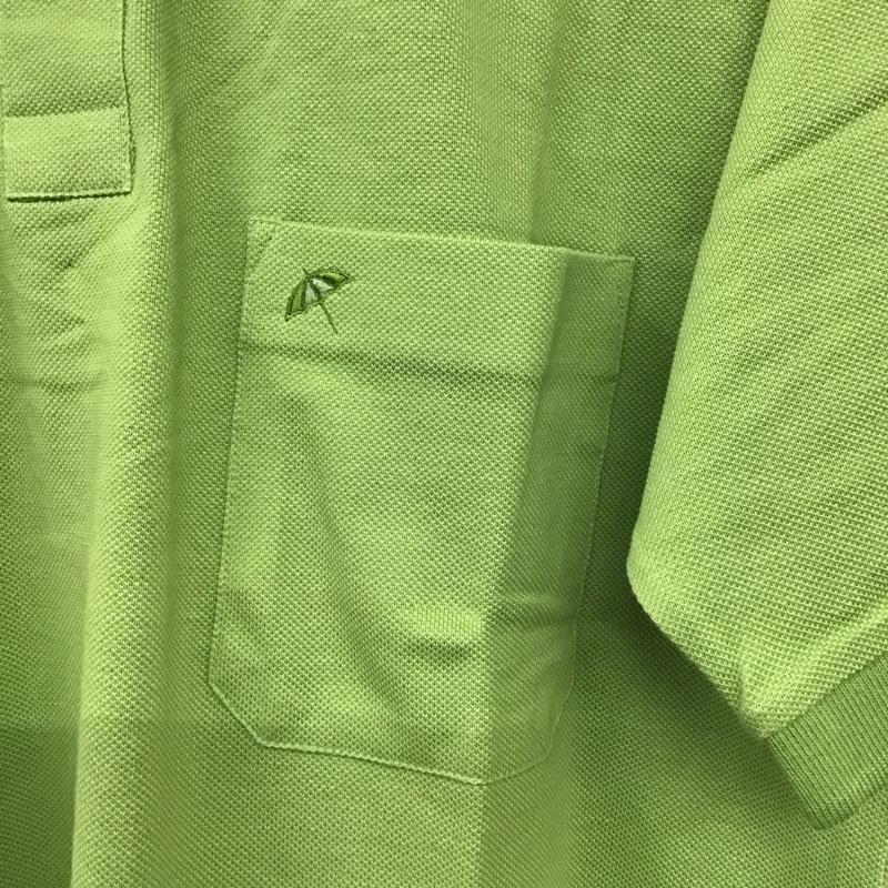 アーノルドパーマー Arnold Palmer ポロシャツ 半袖 L 無地 薄緑 / ライトグリーン / メンズ USED 古着 中古 10134614