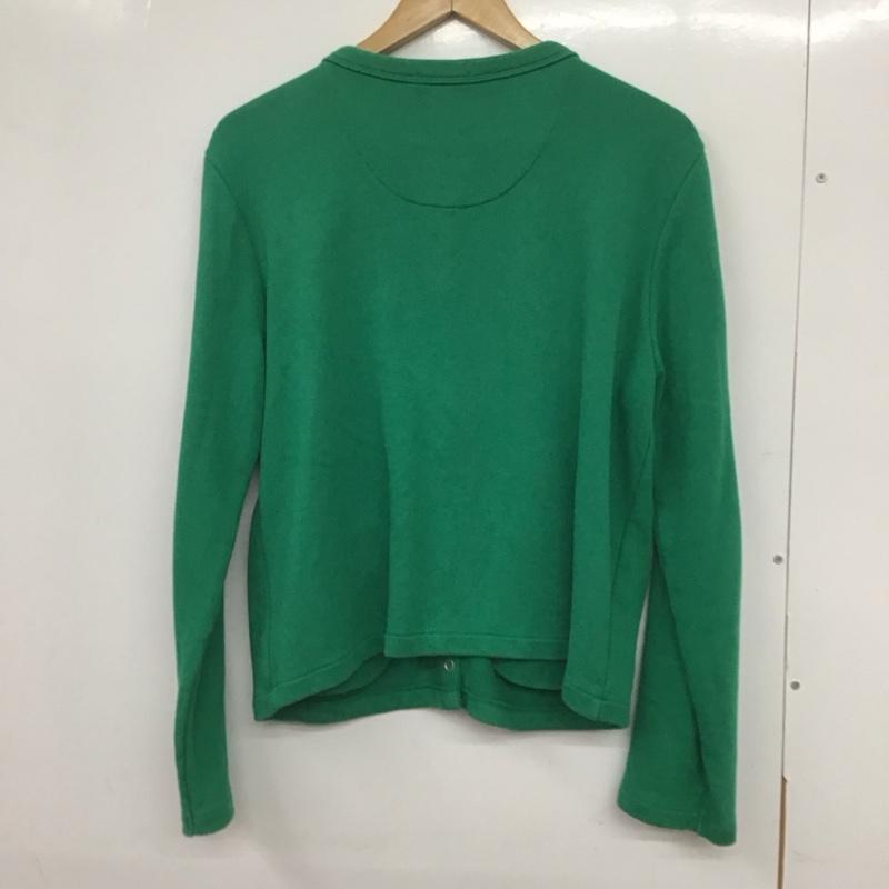 フリークスストア FREAK S STORE カーディガン 長袖 THE FOX COLLECTION FREE 無地 緑 / グリーン / レディース USED 古着 中古 10133386