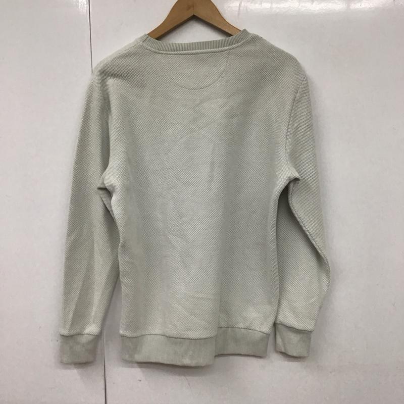 ザラ ZARA トレーナー 長袖 長袖トレーナー スウェット クルーネック プルオーバー M 灰 / グレー / メンズ USED 古着 中古 10130572