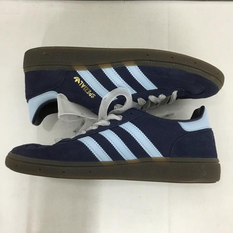 アディダス adidas スニーカー スニーカー BD7633 Handball Spezial 24cm 24.0cm ロゴ、文字 紺 / ネイビー / X 水色 / ライトブルー / レディース USED 古着 中古 10131187