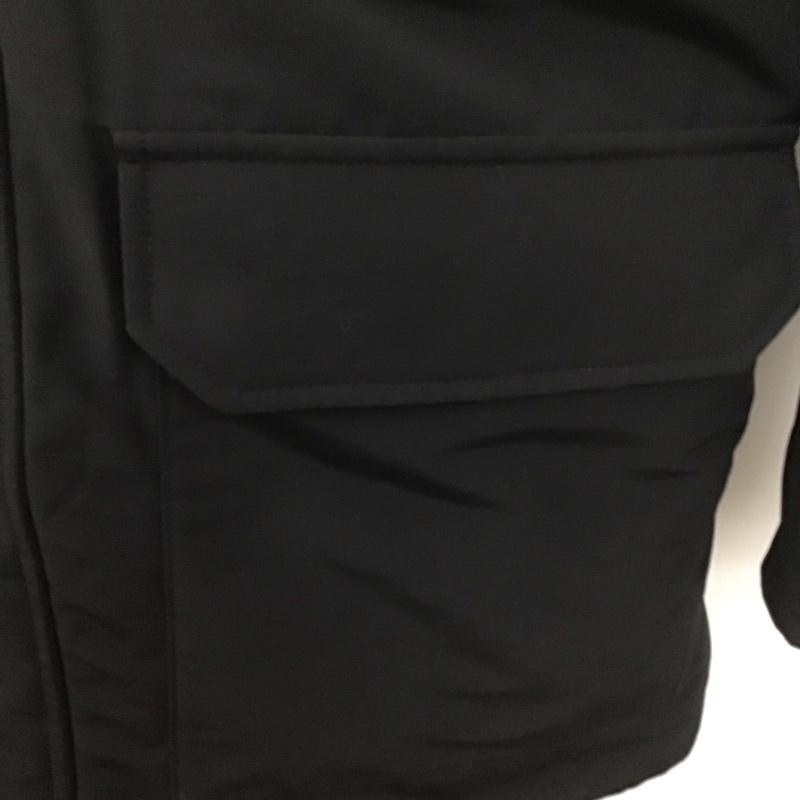 ユニクロ UNIQLO コート ダウンコート 312-429293 ウルトラウォームダウンコート M 無地 黒 / ブラック / メンズ USED 古着 中古 10110521