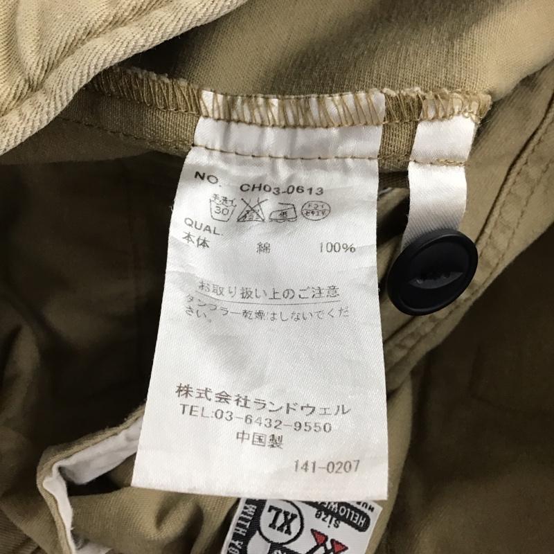 チャムス CHUMS パンツ ショートパンツ ショートパンツ ハーフパンツ カジュアルパンツ XL 無地 ベージュ / ベージュ / メンズ USED 古着 中古 10147546