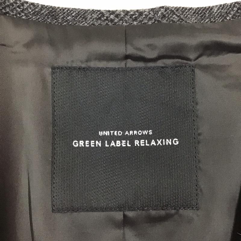 グリーンレーベルリラクシング green label relaxing ベスト ベスト 3223-199-2610 XL チェック 黒 / ブラック / メンズ USED 古着 中古 10118376