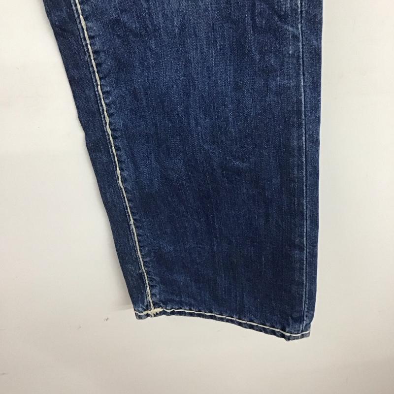 トゥルーレリジョン TRUE RELIGION パンツ デニム、ジーンズ デニムパンツ スリムパンツ カジュアルパンツ 30インチ 無地 インディゴ / インディゴ / メンズ USED 古着 中古 10132159