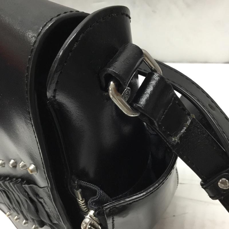 ディーゼル DIESEL ショルダーバッグ ショルダーバッグ スタッズ ロゴ、文字 黒 / ブラック / レディース USED 古着 中古 10107598