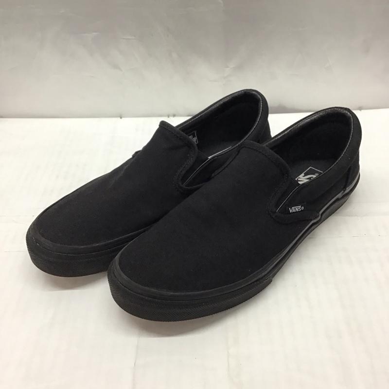 バンズ VANS スニーカー スニーカー V98CLA SLIP ON スリッポン 26.5cm 26.5cm ロゴ、文字 黒 / ブラック / メンズ USED 古着 中古 10118855
