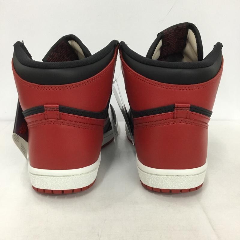 ナイキ NIKE スニーカー スニーカー HV6674-067 AIR JORDAN 1 HIGH 85 28cm 箱有 28.0cm ロゴ、文字 黒 / ブラック / X 赤 / レッド / メンズ USED 古着 中古 10130765