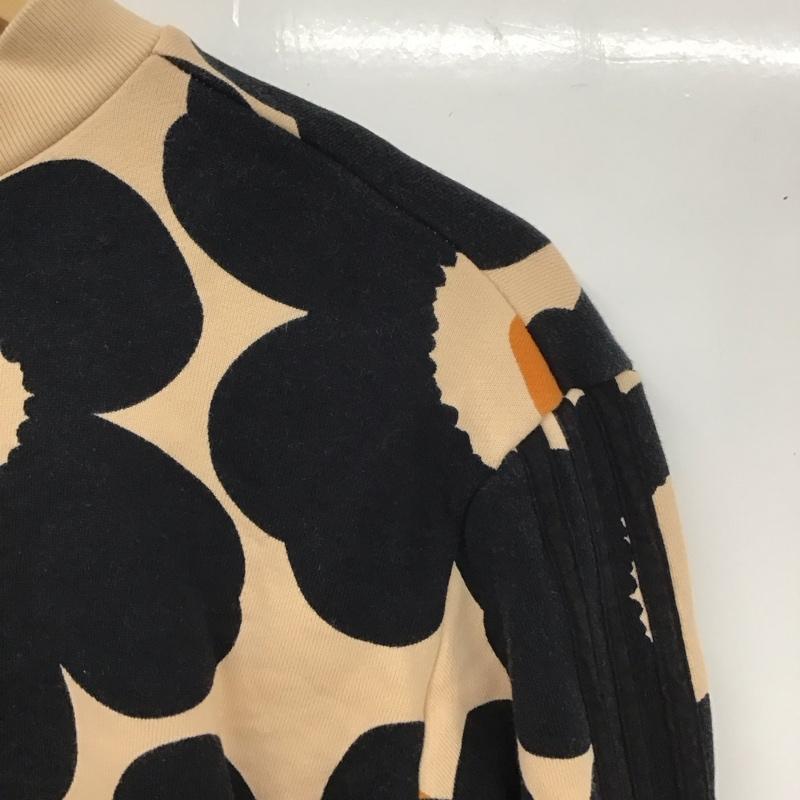 アディダス adidas トレーナー 長袖 H20190 Marimekko SWEATSHIRT マリメッコ スウェット スタンドネック L 総柄 マルチカラー / マルチカラー / レディース USED 古着 中古 10129207