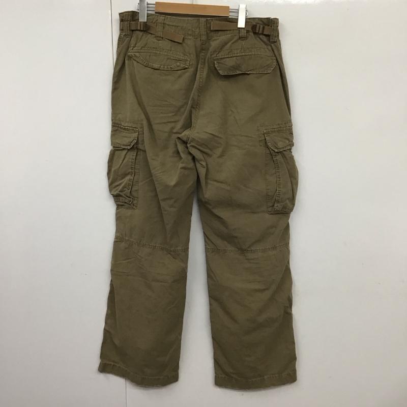 ラルフローレン RALPHLAUREN パンツ ワークパンツ、ペインターパンツ ワークパンツ ワイドパンツ カジュアルパンツ カーゴパンツ 34インチ 無地 ベージュ / ベージュ / メンズ USED 古着 中古 10131299