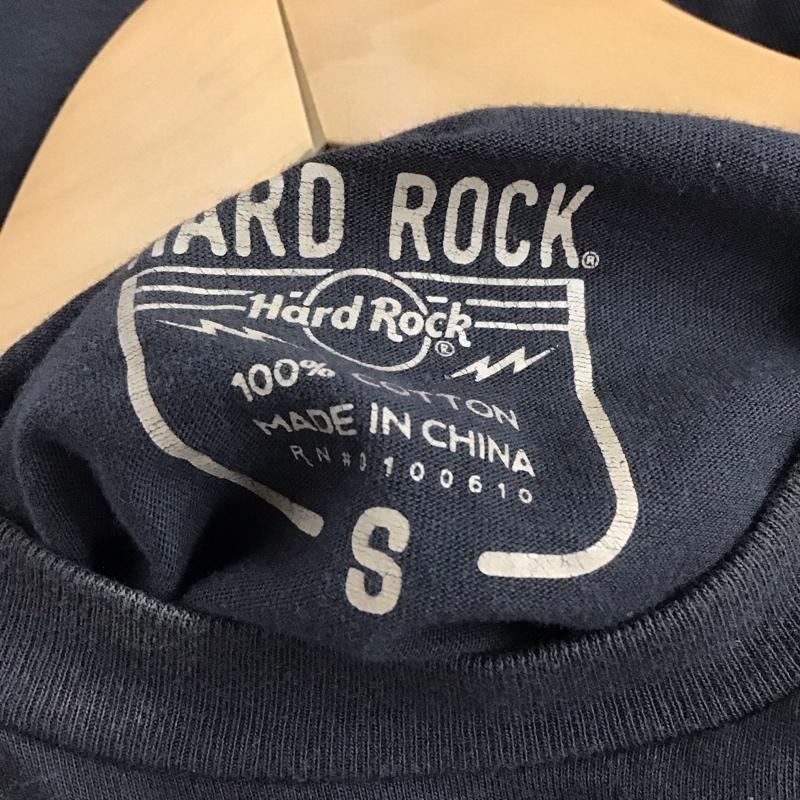 ハードロックカフェ HARD ROCK CAFE Tシャツ 半袖 半袖カットソー プリントTシャツ クルーネックカットソー S プリント 黒 / ブラック / メンズ USED 古着 中古 10138201