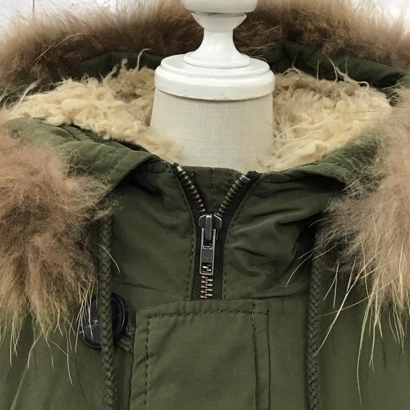 マウジー MOUSSY ジャケット、上着 ジャンパー、ブルゾン 0106at30-6260 1 無地 カーキ / カーキ / レディース USED 古着 中古 10121330