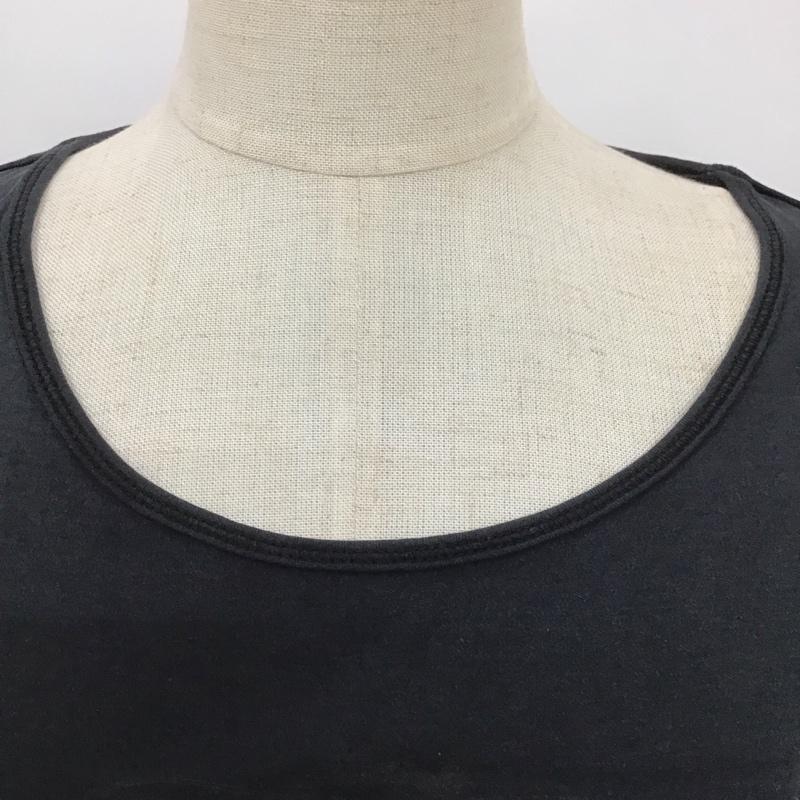 バーバリーロンドン Burberry London カットソー 長袖 FA082-928-09 クルーネック 2 プリント 黒 / ブラック /  レディース USED 古着 中古 10108342