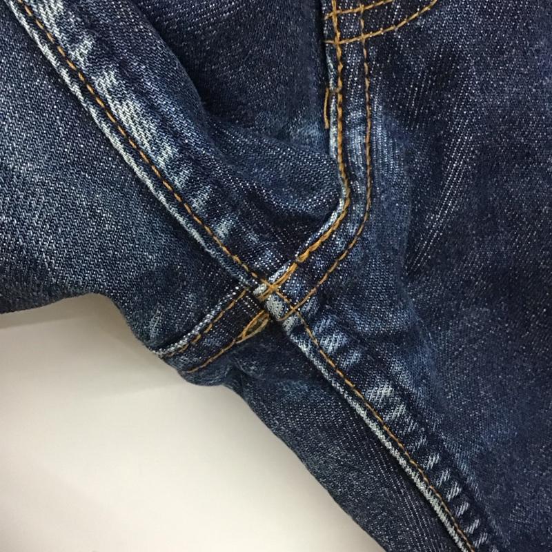 リーバイストラウスアンドコー Levi Strauss & co. パンツ デニム、ジーンズ デニムパンツ ワイドパンツ カジュアルパンツ ストレートパンツ 36インチ 無地 インディゴ / インディゴ /  メンズ USED 古着 中古 10127332