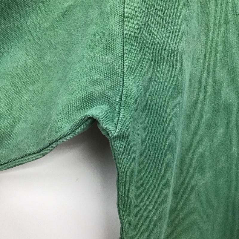 サマンサモスモス Samansa Mos2 Tシャツ 半袖 FREE ロゴ、文字 X プリント 緑 / グリーン / レディース USED 古着 中古 10131898