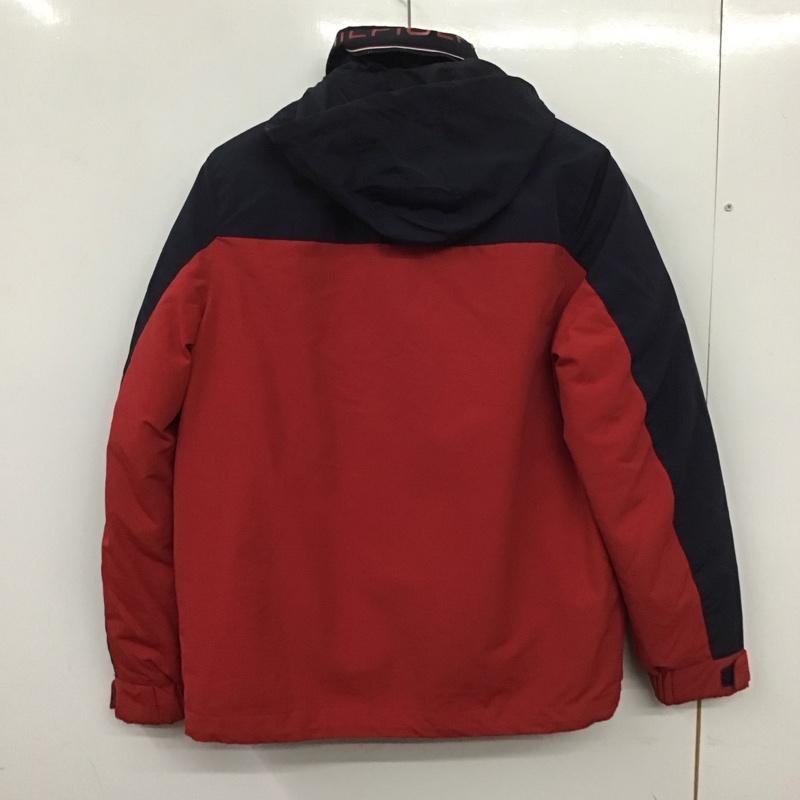 トミーヒルフィガー TOMMY HILFIGER ジャケット、上着 ジャンパー、ブルゾン ジップアップパーカージャケット アウター S 無地 白 / ホワイト / X 赤 / レッド / X 紺 / ネイビー / メンズ USED 古着 中古 10139271