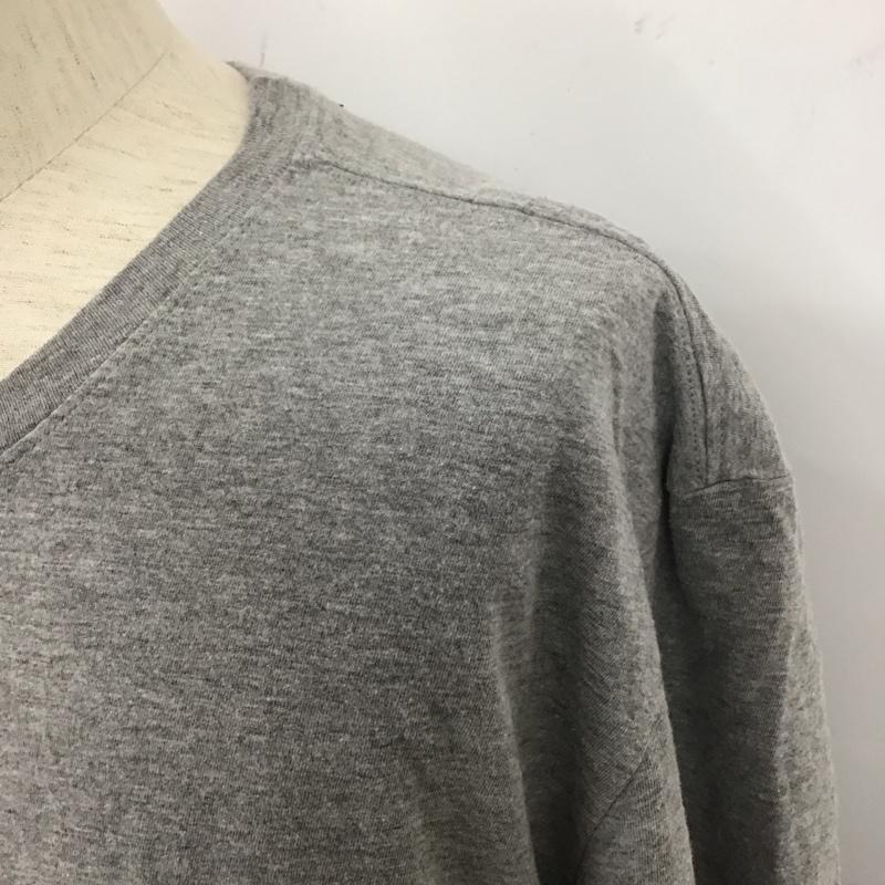 ナイキ NIKE Tシャツ 半袖 半袖カットソー プリントTシャツ クルーネックカットソー スポーツウェア XXL プリント 灰 / グレー / メンズ USED 古着 中古 10109775