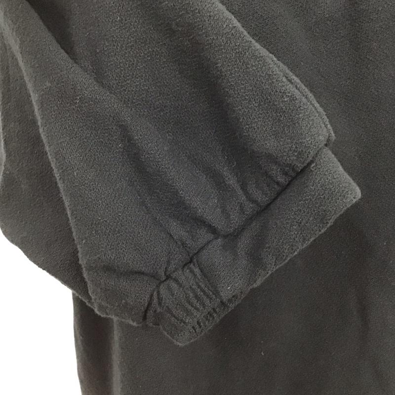 マウジー MOUSSY カットソー 七分袖 010csf80‐0610 OPENSHOULDERCUTトップス ラグラン FREE 無地 紺 / ネイビー / レディース USED 古着 中古 10116426