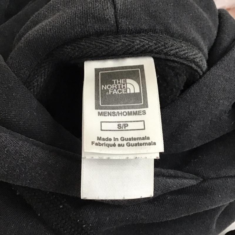 ザノースフェイス THE NORTH FACE パーカー 長袖 長袖パーカー フード付きパーカー プリントスウェット トレーナー S ロゴ、文字 黒 / ブラック /  メンズ USED 古着 中古 10118252