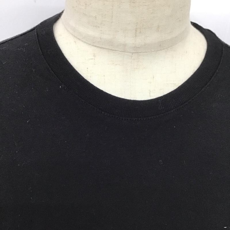 ゲス Guess Tシャツ 半袖 半袖カットソー プリントTシャツ クルーネックカットソー M ロゴ、文字 黒 / ブラック /  メンズ USED 古着 中古 10112118