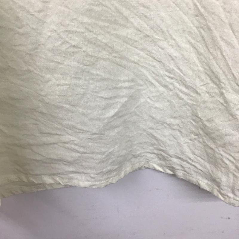 スタディオクリップ studio CLIP シャツ、ブラウス 長袖 natural by clip FREE 無地 白 / ホワイト / レディース USED 古着 中古 10132124